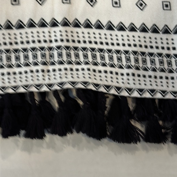 Madewell White and Black Patterned Dress - Picture 6 of 7